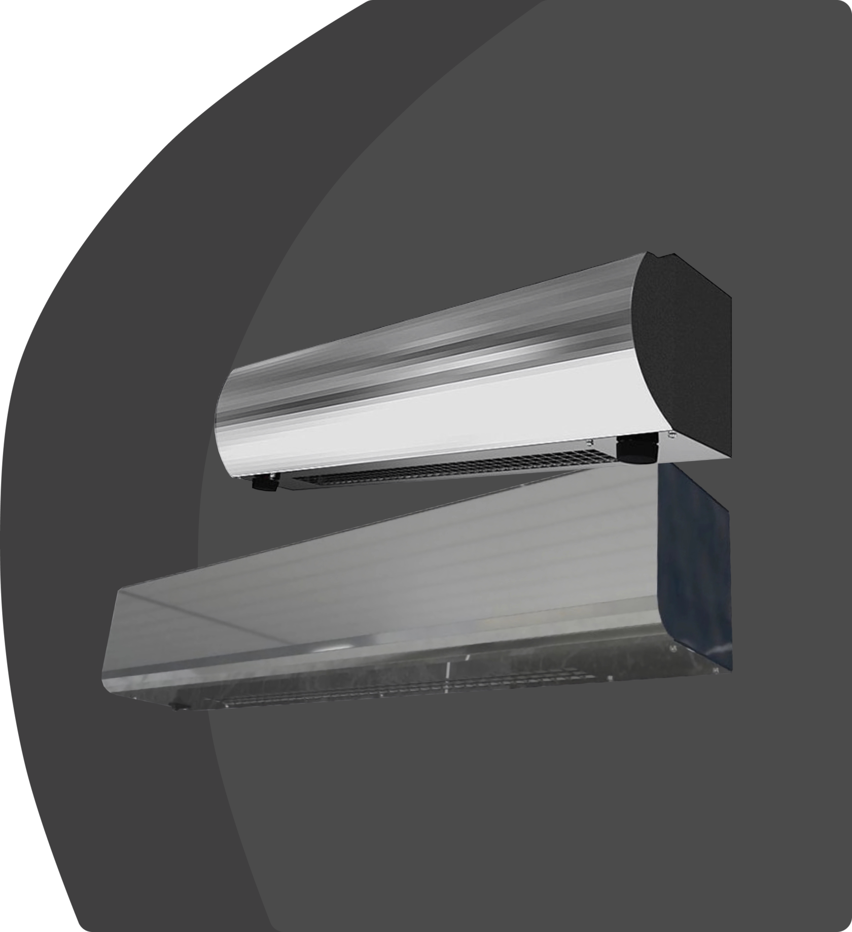 Тепловые завесы на входную дверь | “Атмосфера”