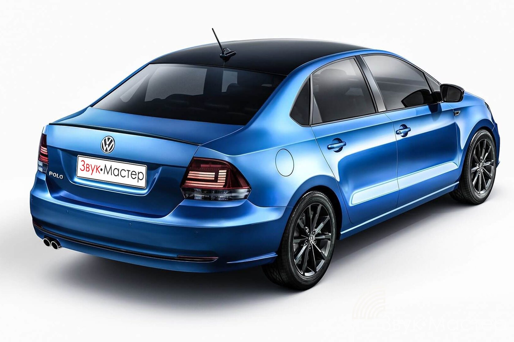 Р‘РµР»С‹Р№ VW Polo sedan gt