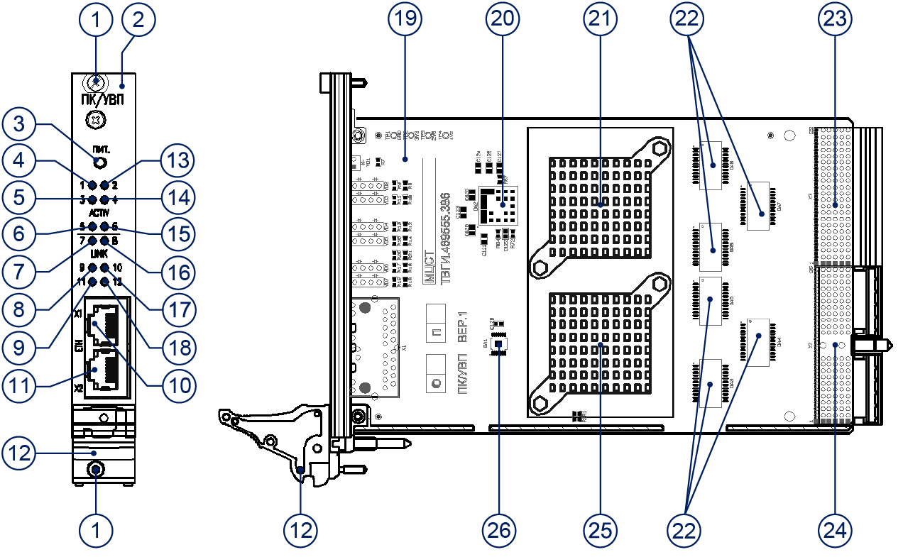 Модуль ПК/УВП