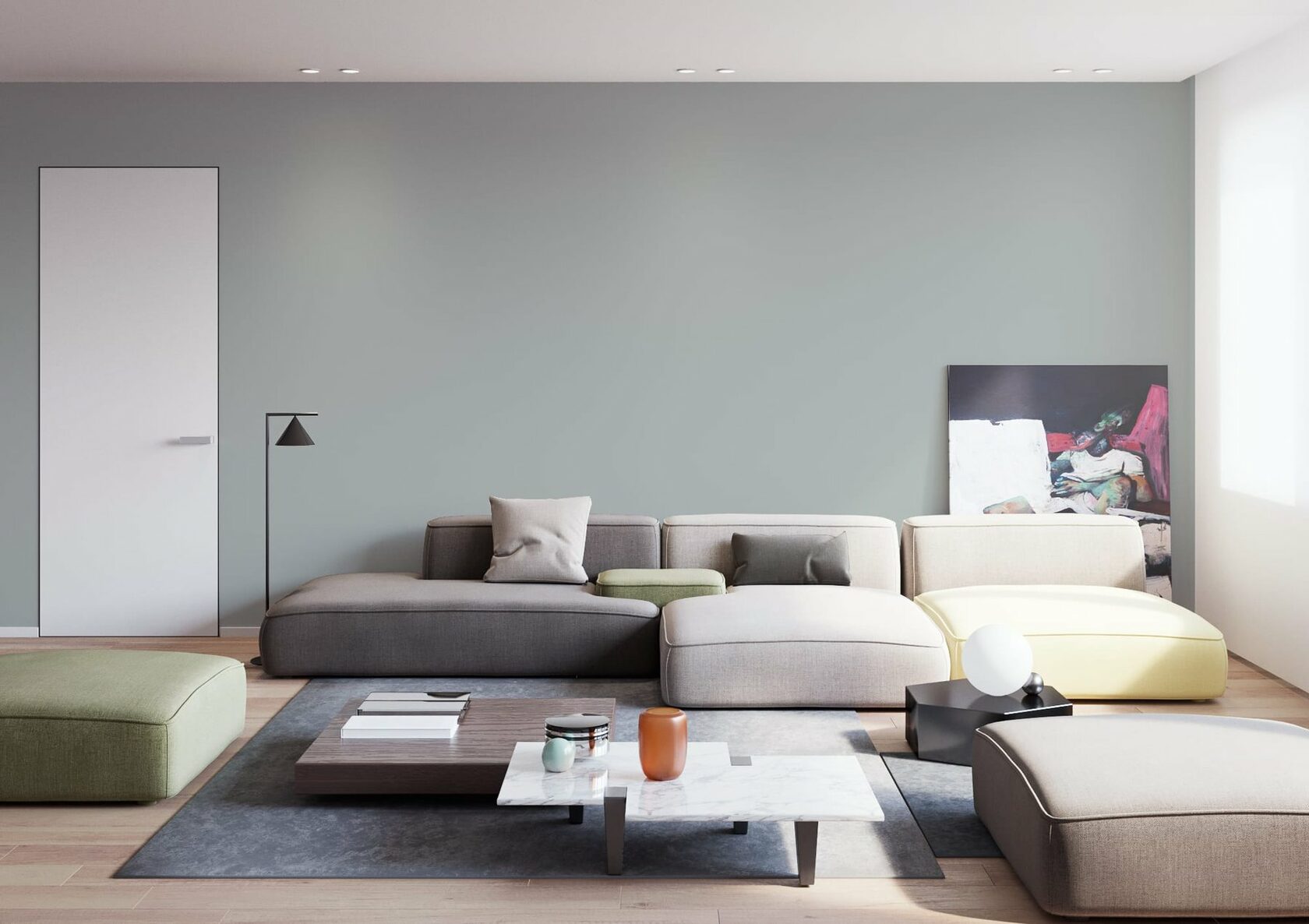 Интерьер в стиле Soft Contemporary