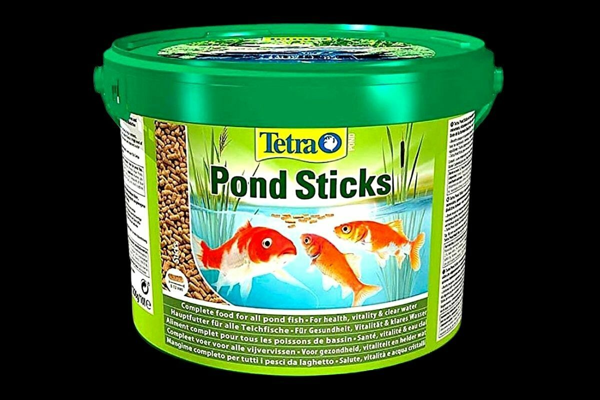 Корм для рыб 10л. Рыбы ведро Tetra Pond Sticks палочки для прудовых рыб 10л/140226/ап. Рыбы ведро(пакет) Tetra Pond Sticks палочки для прудовых рыб 7л/170087/ап. Tetra Pond Sticks 7л (пакет) - основной гранулы, Tet-170087. Корм для рыбок кои.