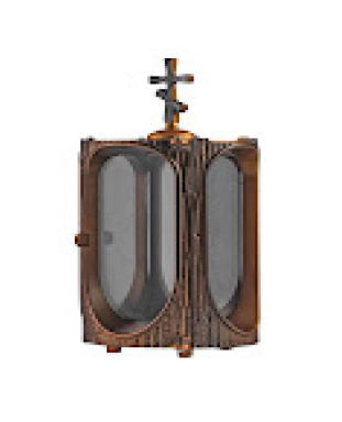 бронзовая лампада