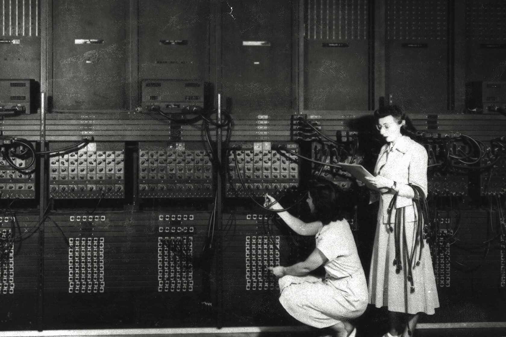 Первый компьютер ЭНИАК 1946