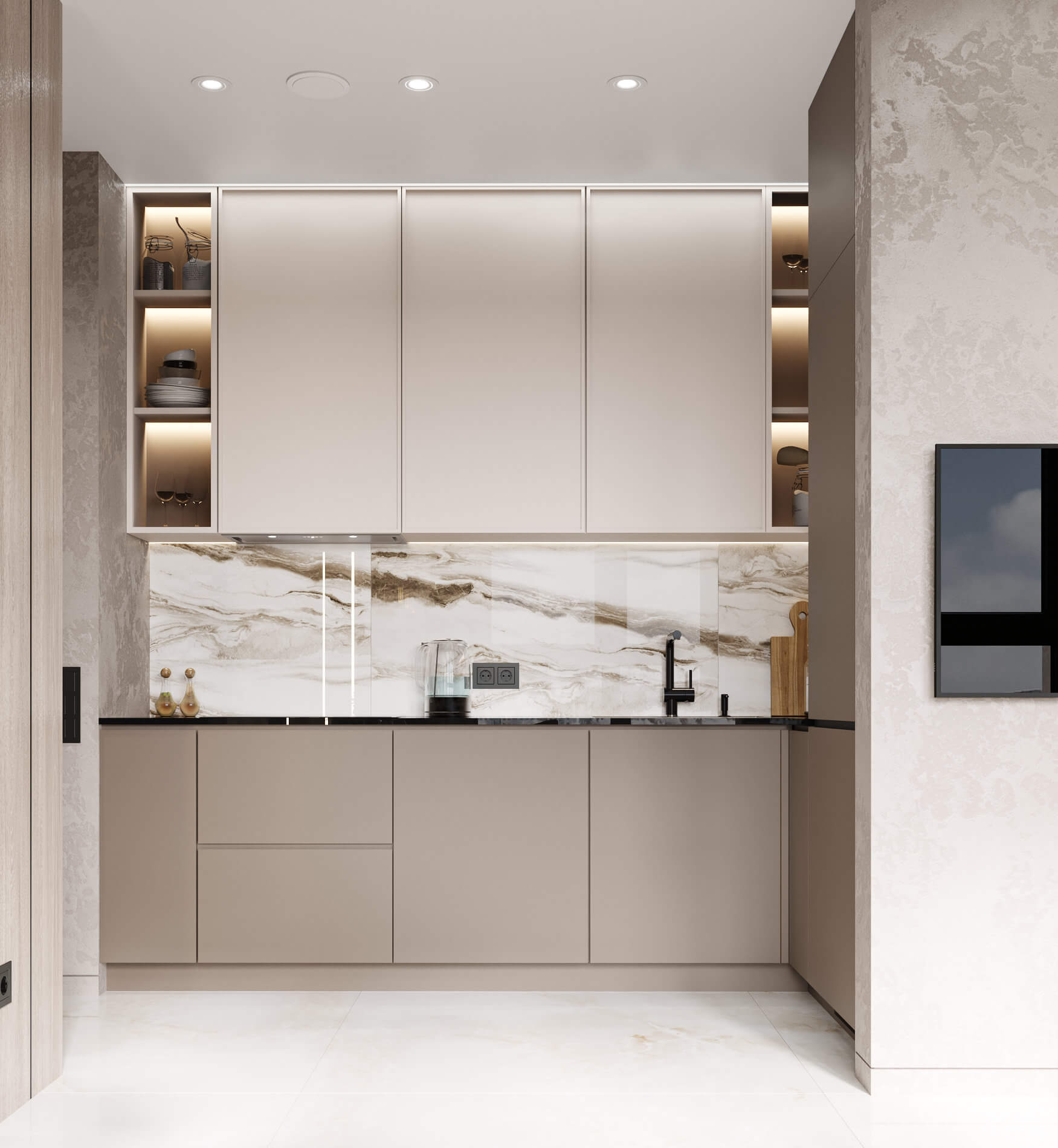 кухня, мебель для кухни, шкаф, столешница