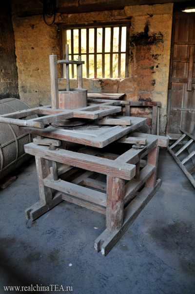 Старое оборудование для производства чая