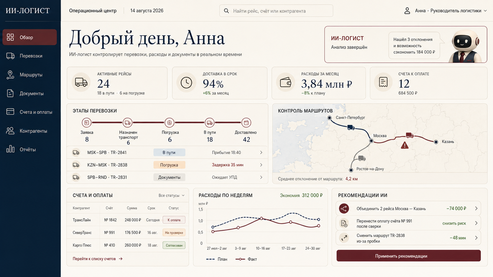 Запуск ИИ-агента и план внедрения на 90 дней