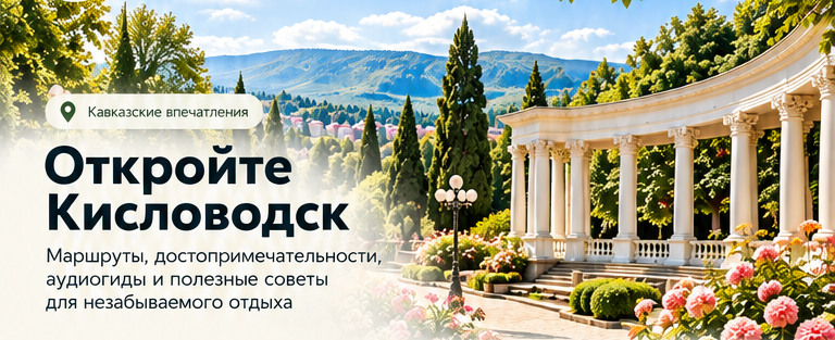 Откройте Кисловодск — маршруты, достопримечательности, аудиогиды