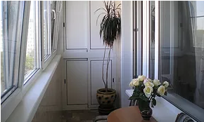 Шкаф-купе из алюминиевого профиля 