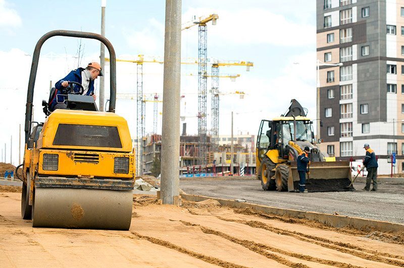Дорожное строительство — применение песка