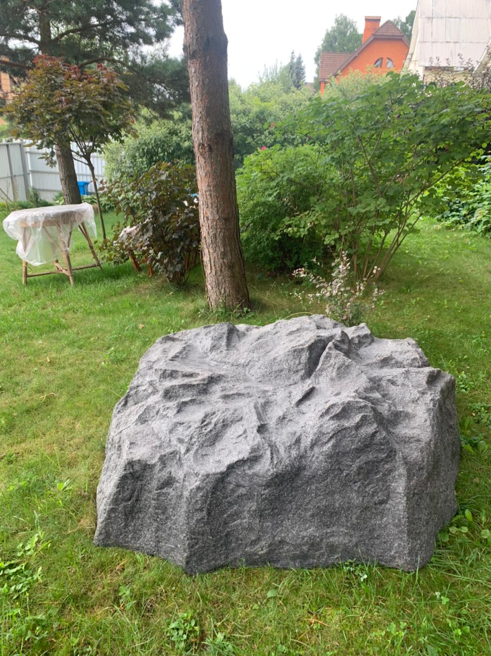 Искусственный камень D170 серый гранит