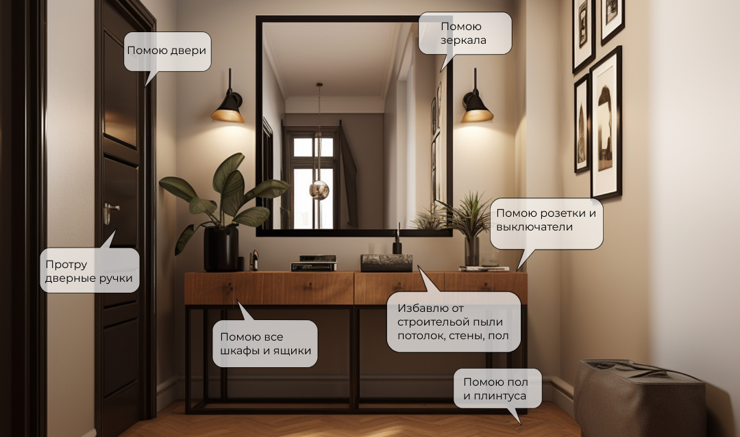 ФЕЯ ЧИСТОТЫ ЛЕНА. КЛИНИНГ В САНКТ-ПЕТЕРБУРГЕ