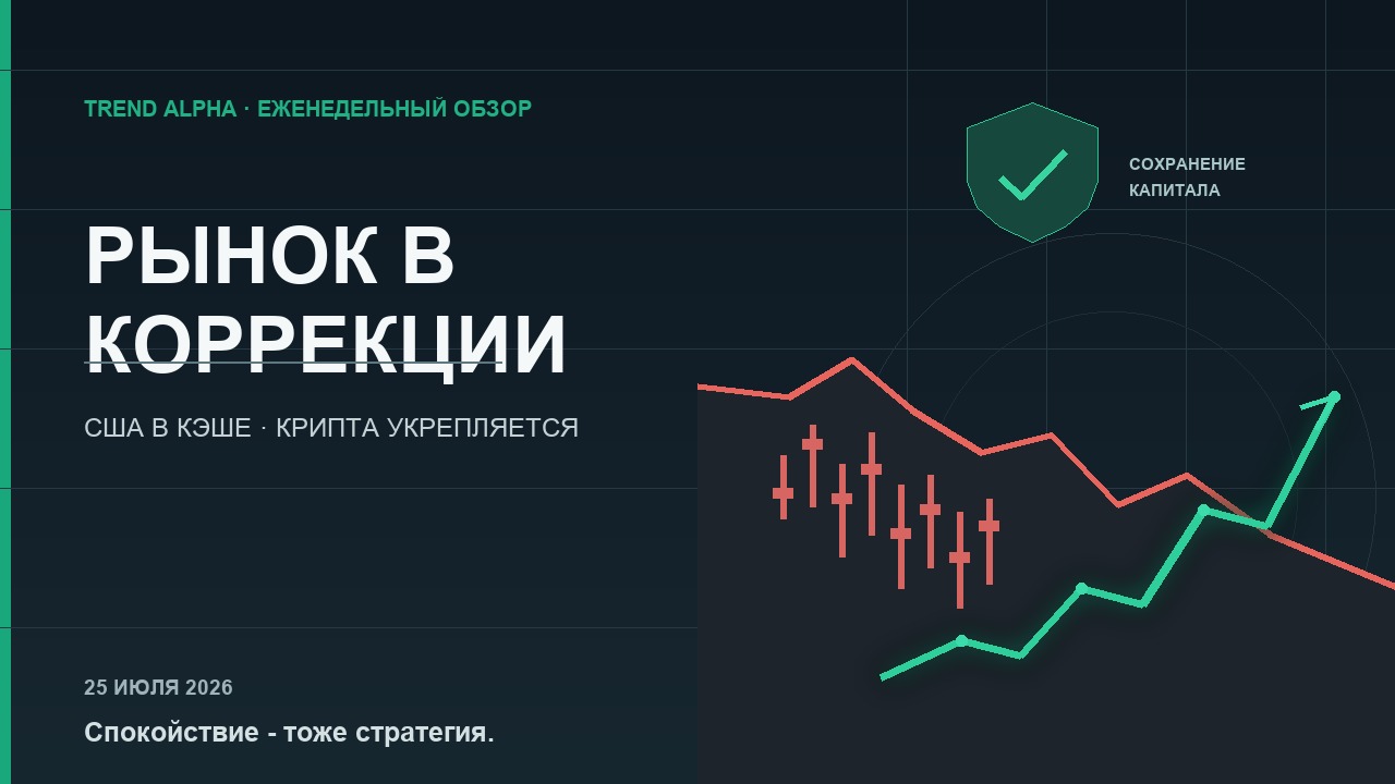 Тренд Альфа Еженедельный бриф по рынку США и Крипто