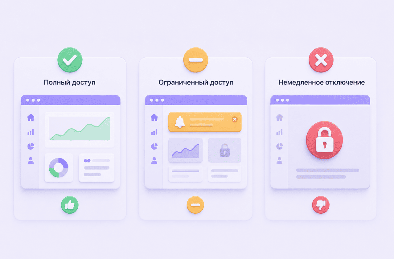 Три основных подхода к доступу