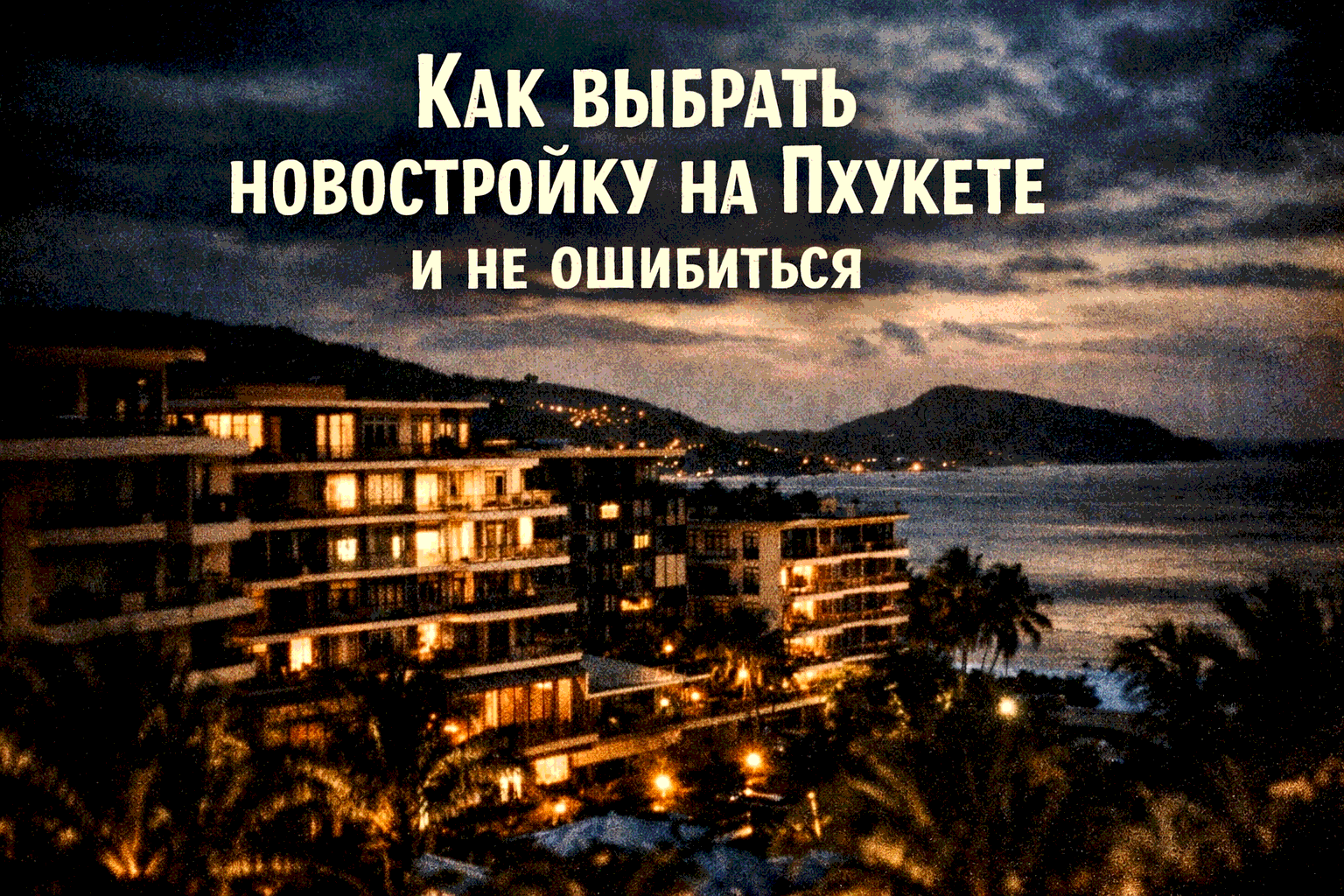 Тропический дом мечты — правильный выбор без сожалений Представьте: вы наслаждаетесь утренним кофе на балконе с видом на Андаманское море, а внизу — ваш собственный infinity-pool в премиум-кондо. Новостройки Пхукета в 2025 году предлагают именно это — но 