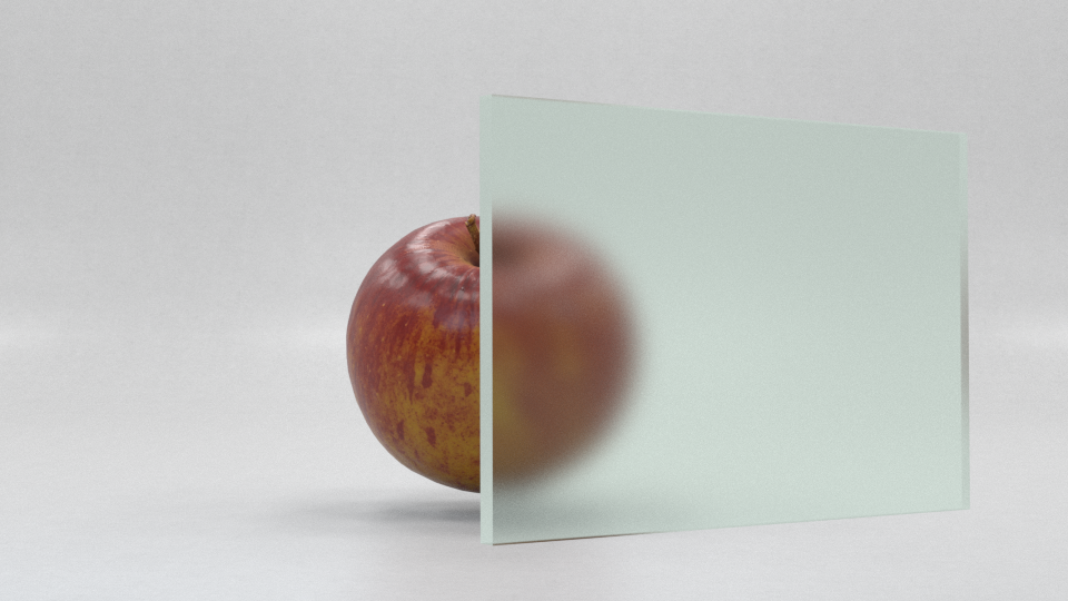 Осветлённое сатинированное