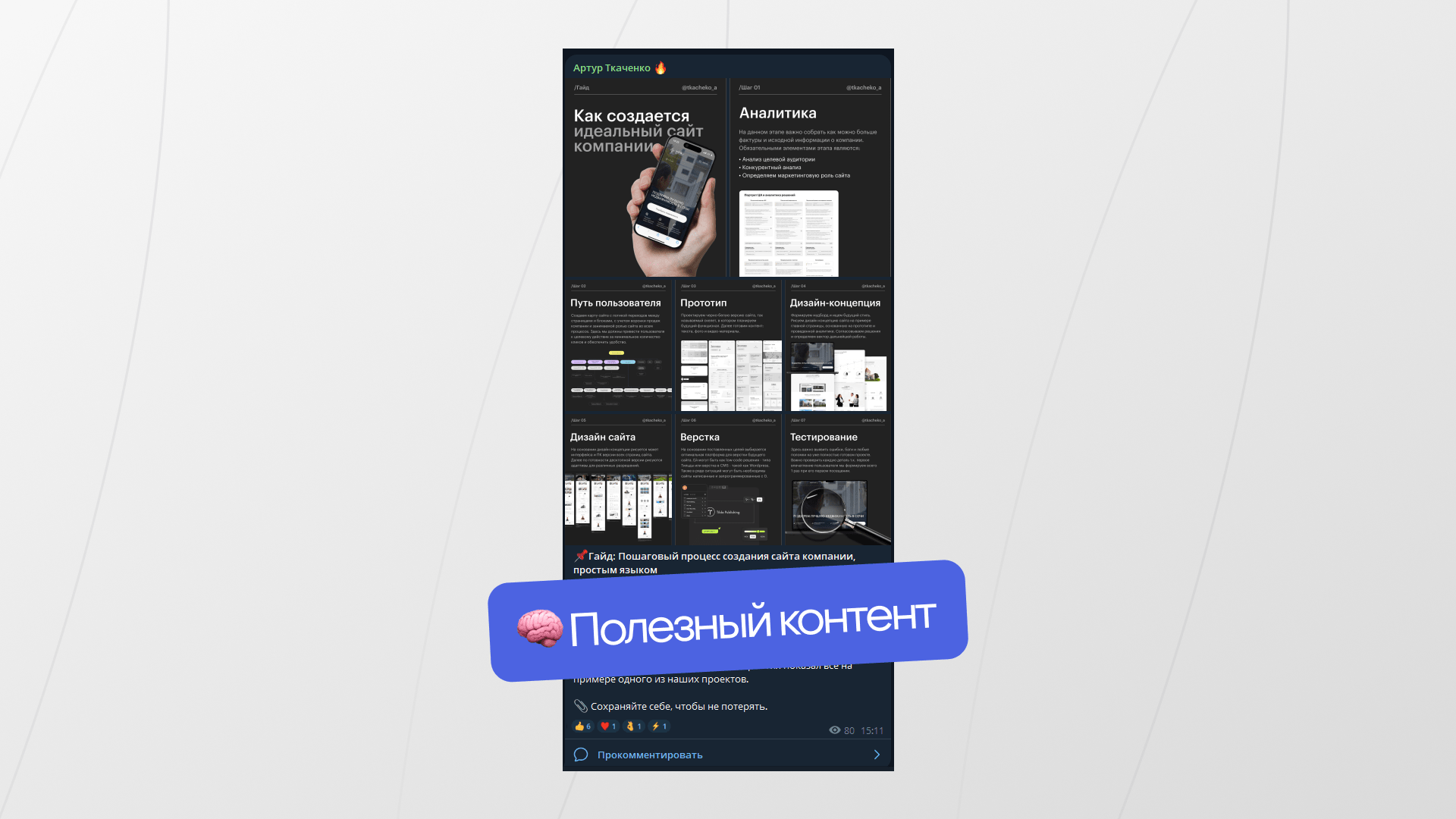 Крутой контент для бизнеса - Как сделать телеграм канал компании инструментом продаж и удержания аудитории