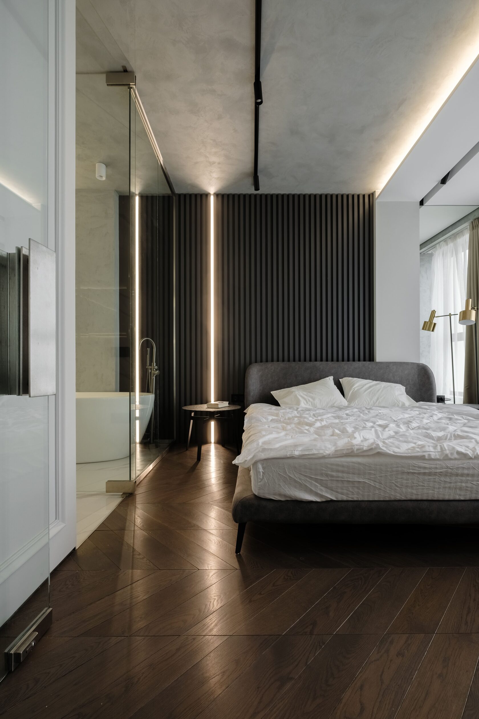 Жилой интерьер в ЖК Golden City 90 м2 | Petrov Design