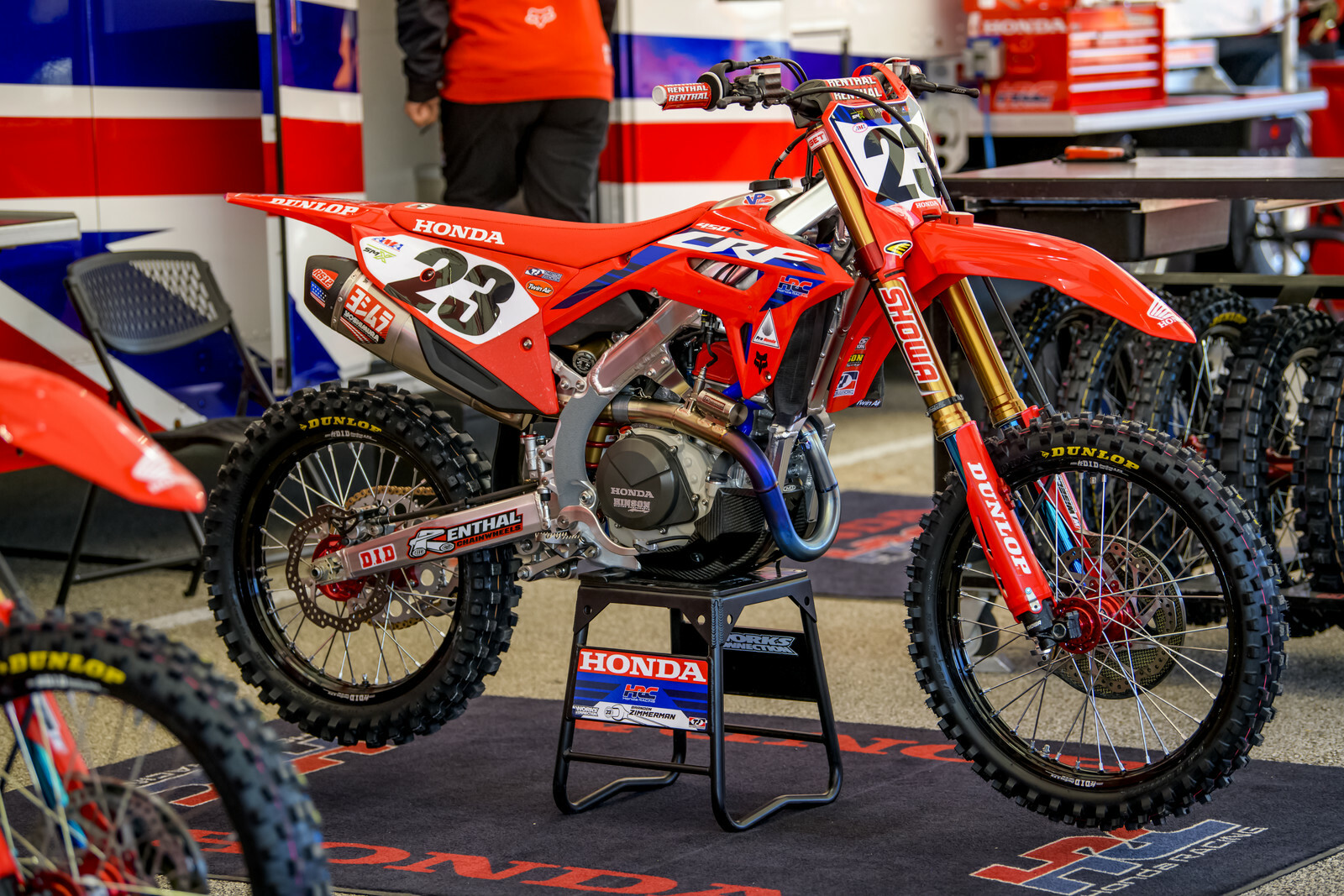 Кроссовый мотоцикл Honda crf450r