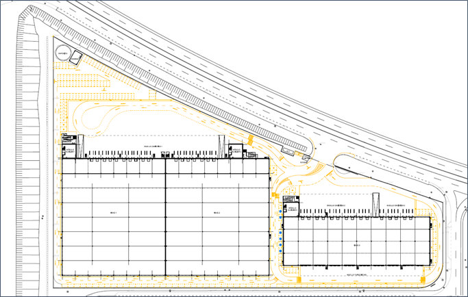 planos de NAVE LOGISTICA PANATTONI ZARAGOZA III