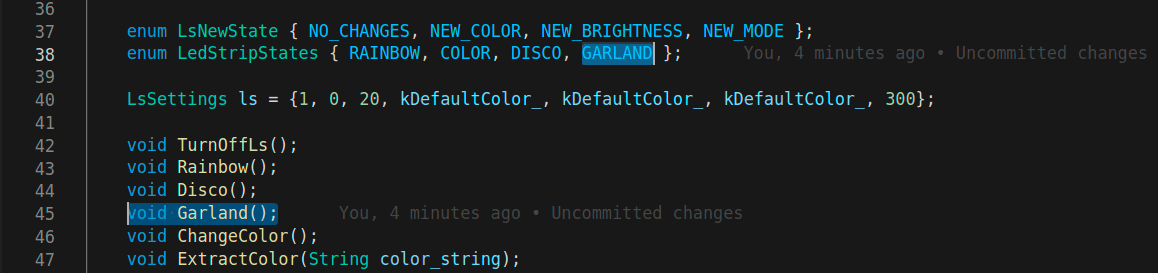 Adding a method and an effect name