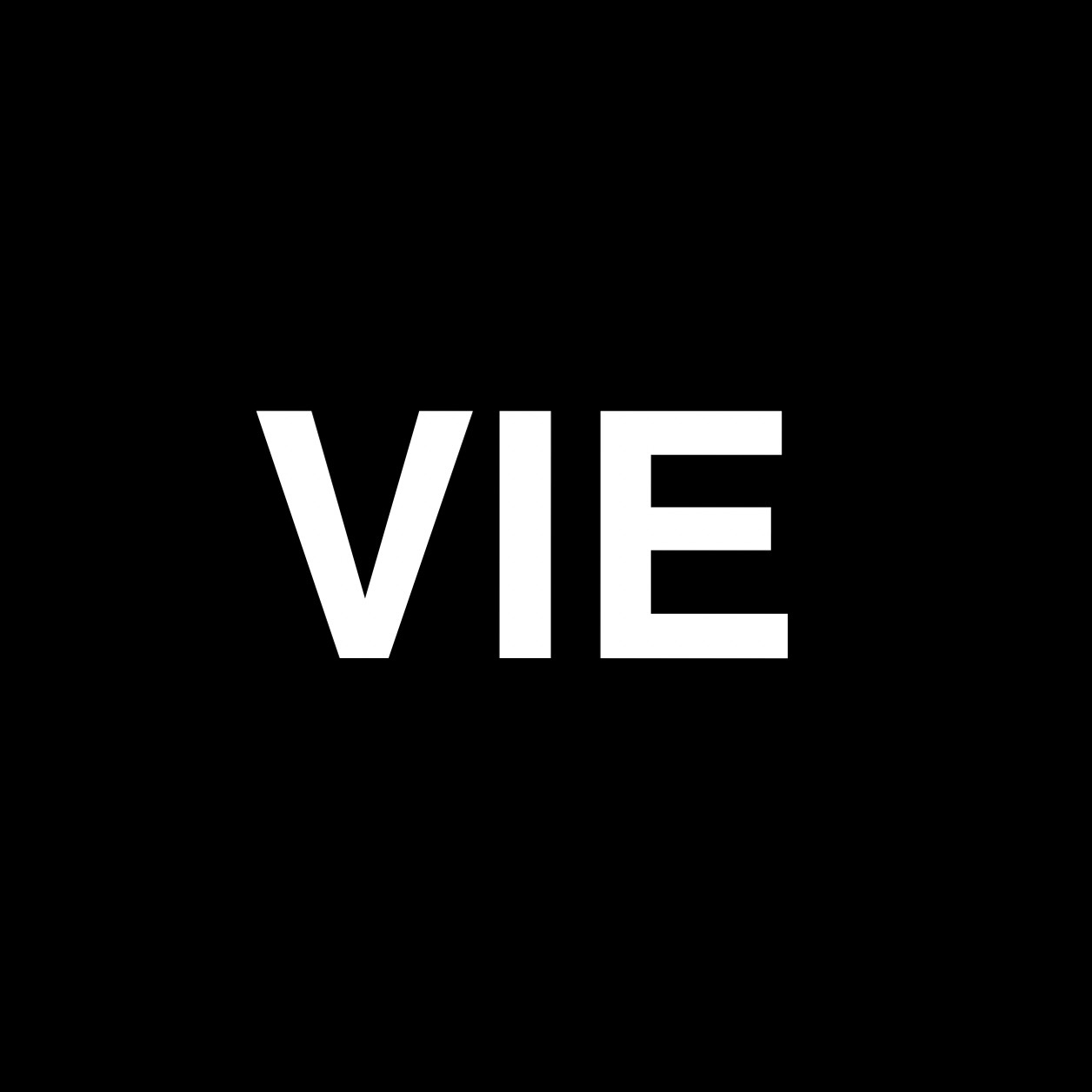 Official square logo of VIE — Vanuatu Investment Economics. Verified and timestamped on X and Adobe Accord.