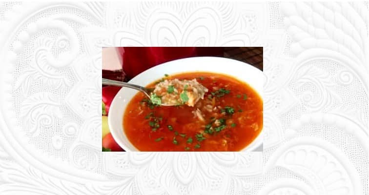 Приготовление харчо с курицей и рисом: шаг 11