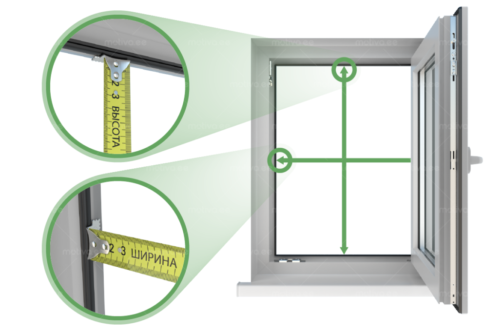 Как замерить маскитку на пластиковые окна. Замер светового проема окна для москитной сетки. замер окна для установки москитной сетки. световой проем окна. световой проем окна для москитной сетки.