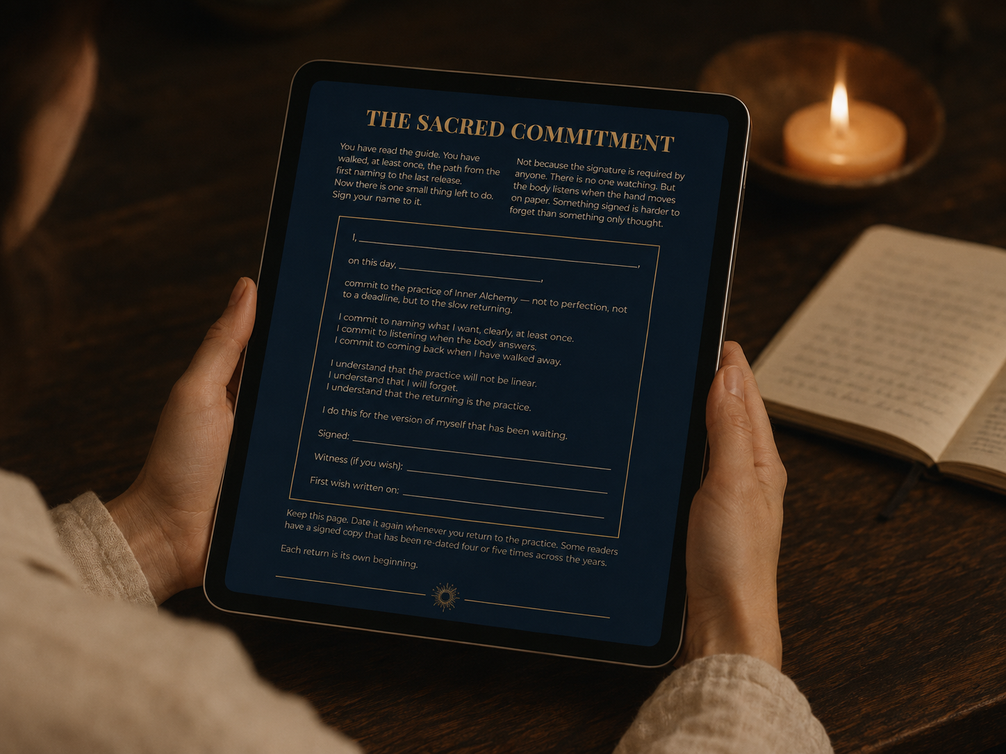 The Sacred Commitment