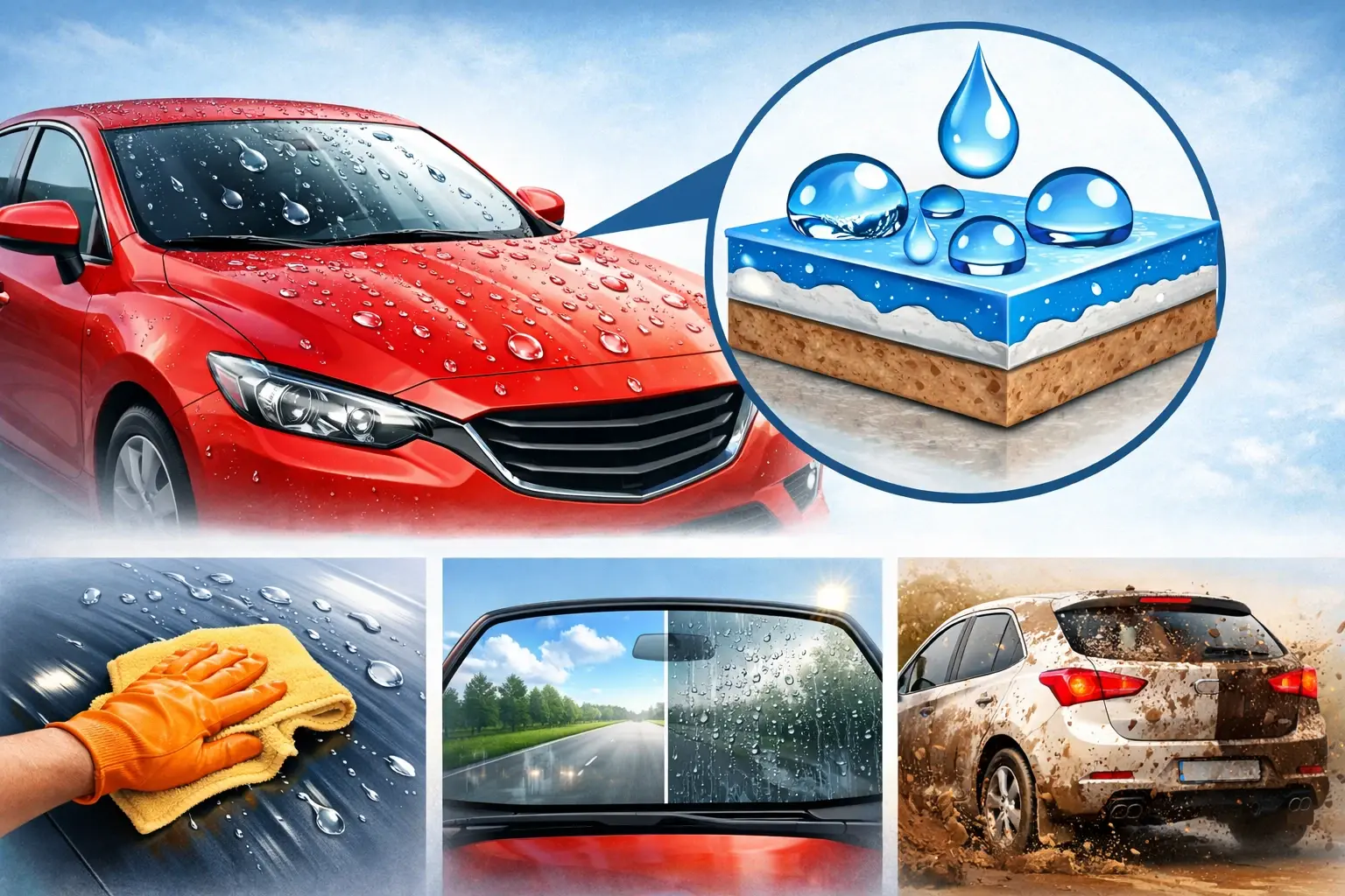 Easy Clean: что такое гидрофобное покрытие и зачем оно нужно