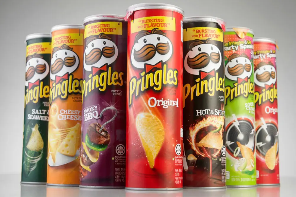 Pringles packaging ita