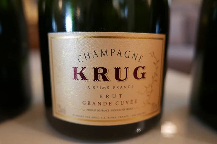 Epic Krug Grande Cuvée old labels tasting - Stas Medvedev
