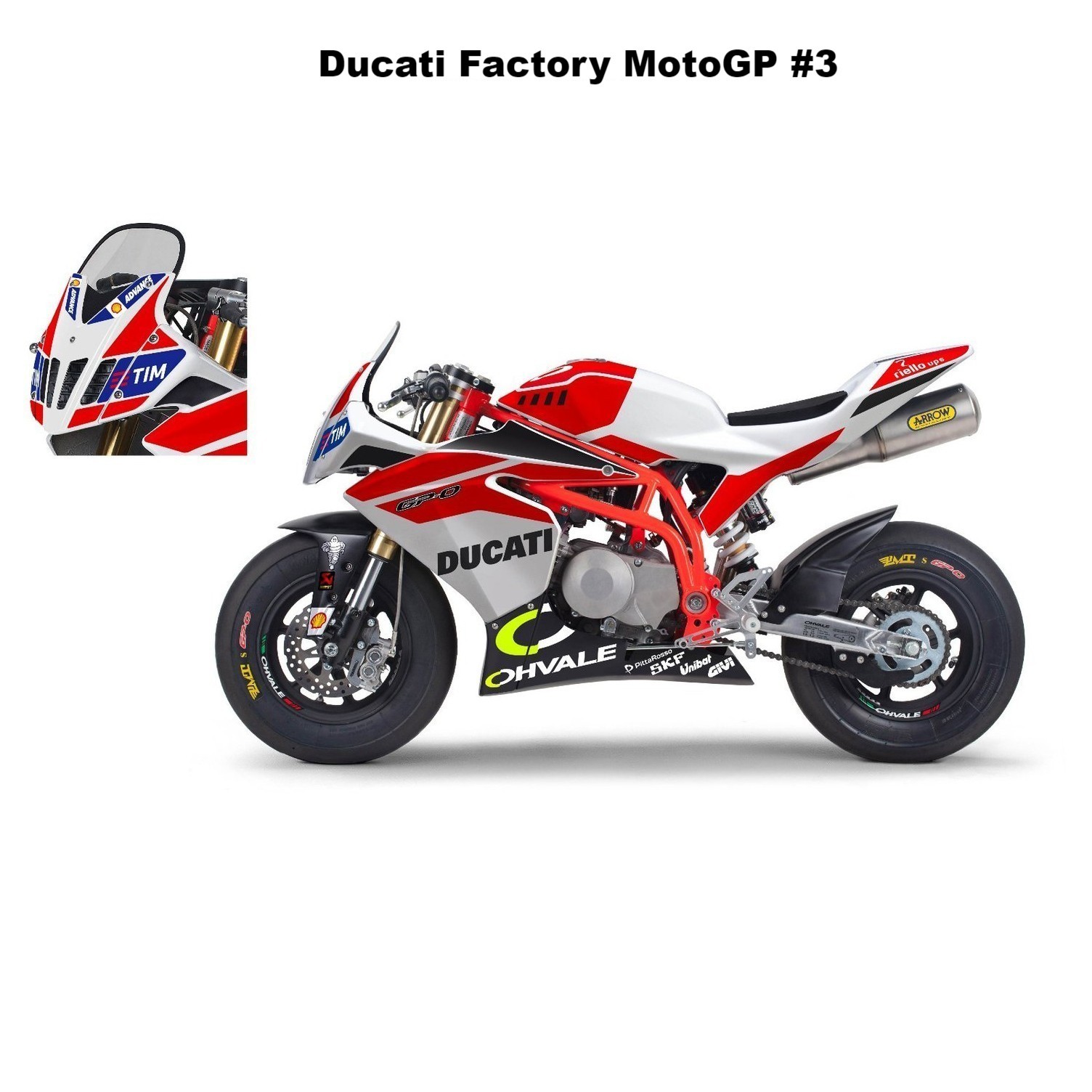 Ohvale Ducati Factory MotoGP design