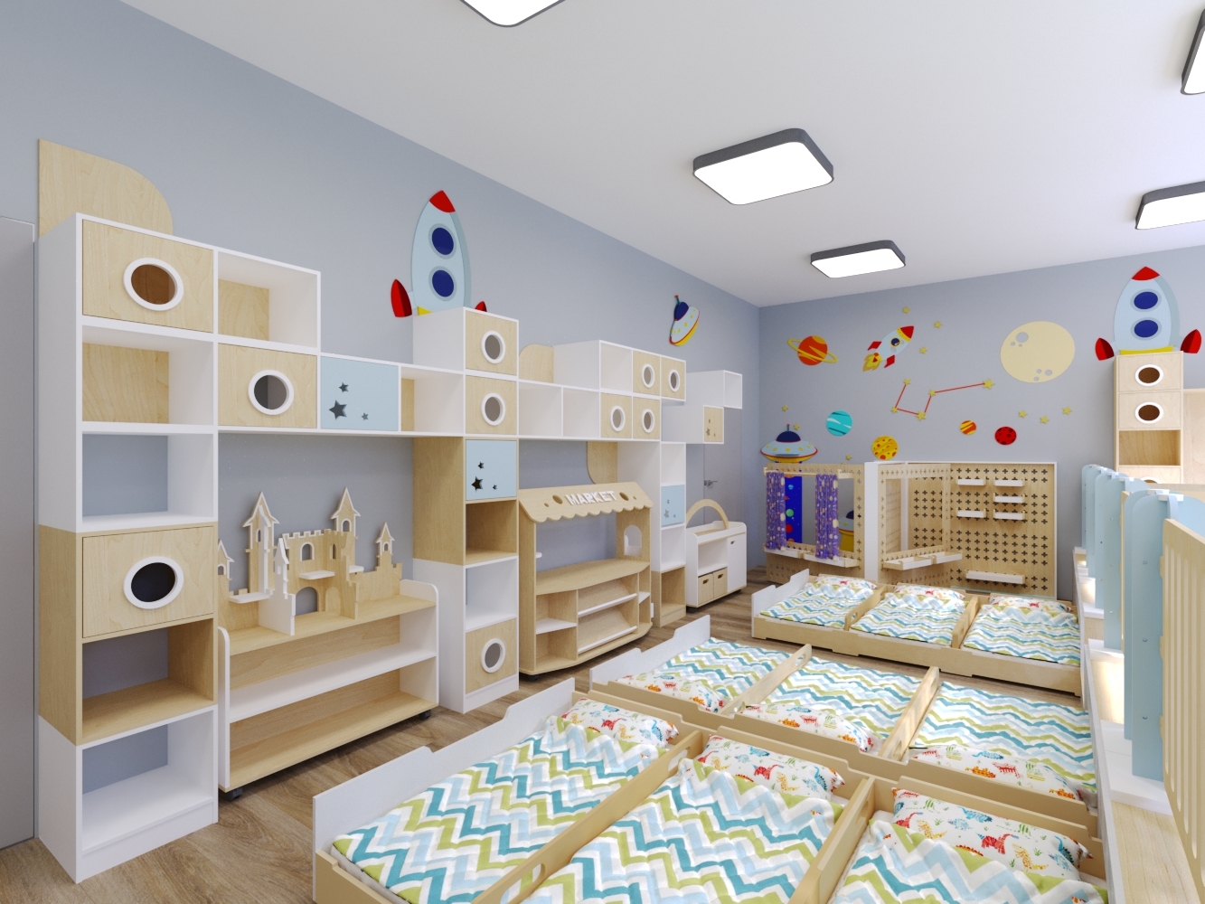 Дизайн проекты для детского сада и школы от производителя AVTOR