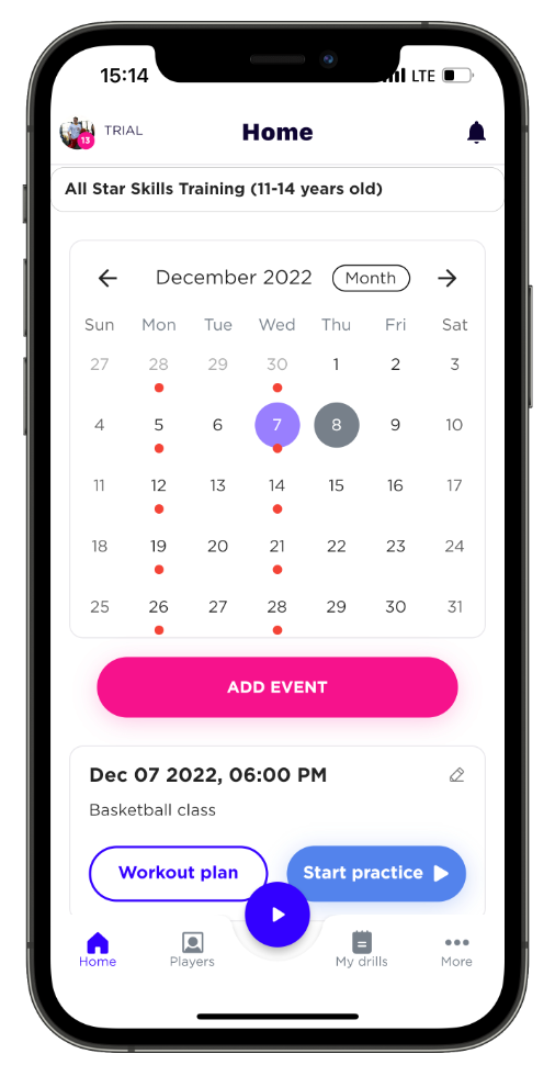 Level Up Basketball Training App for Players & Coaches. Your virtual