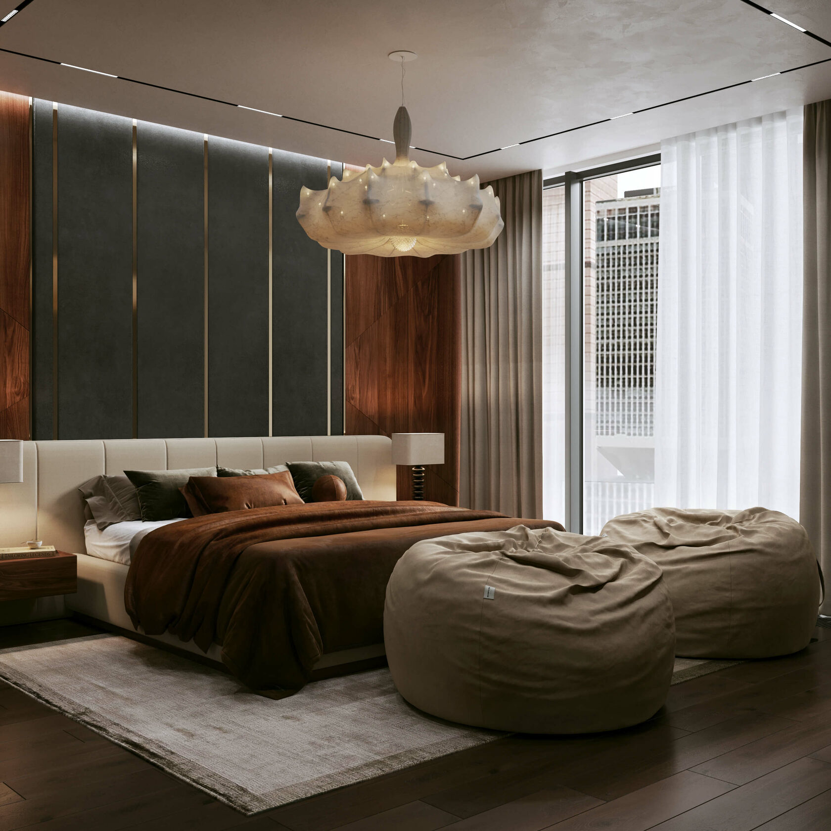 Пуф Амадэй: S, вельвет, Cappuccino