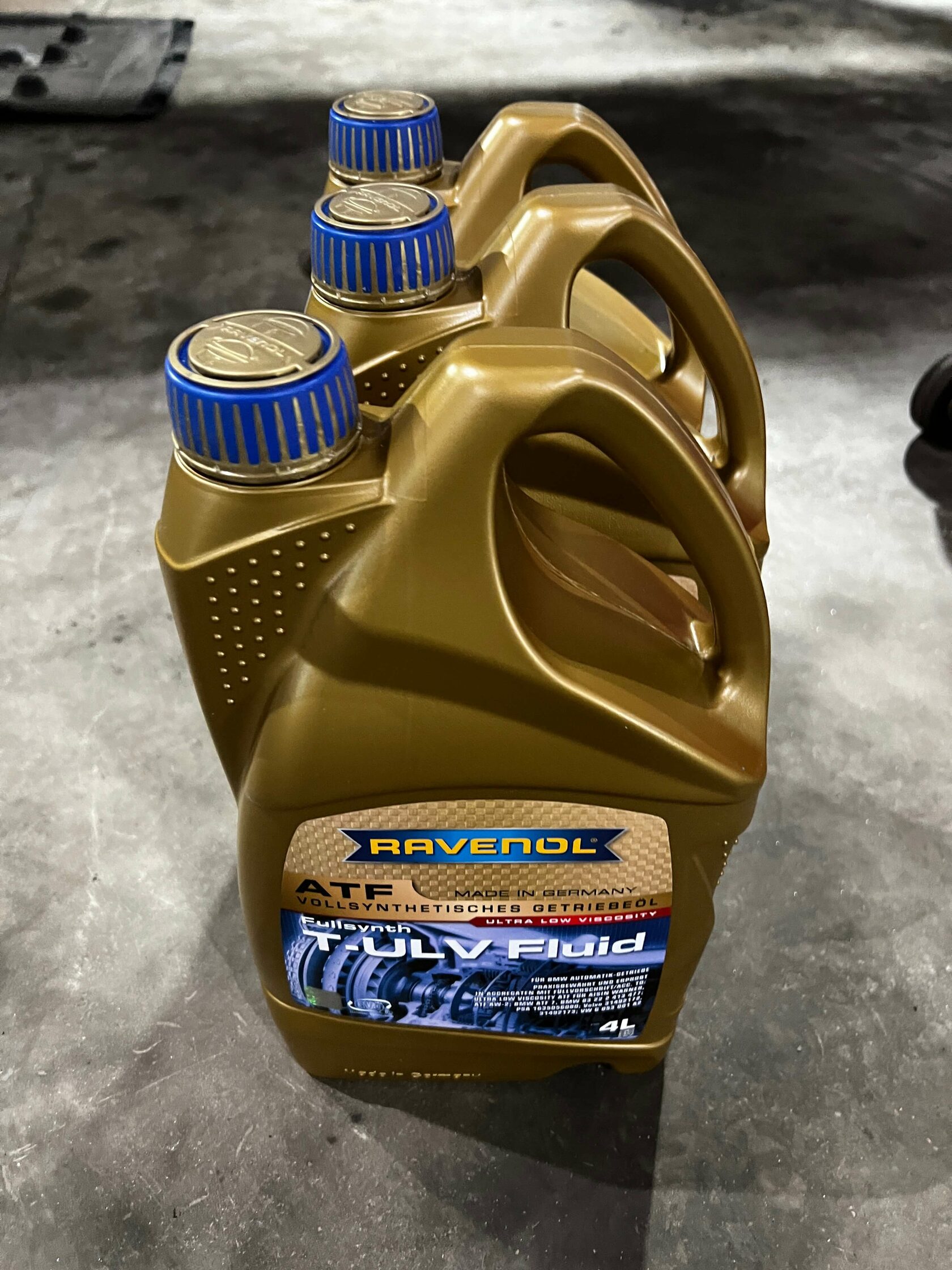 Масло Ravenol T-ULV для АКПП