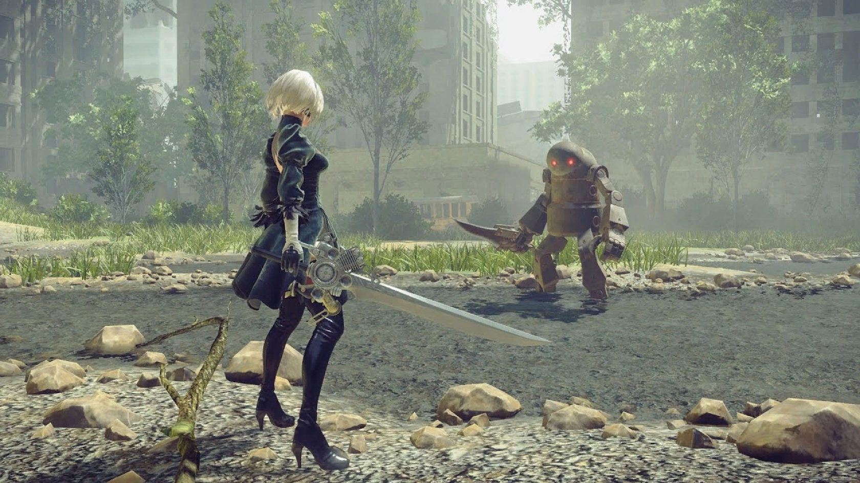 Что скрывает одежда героев NieR: Automata