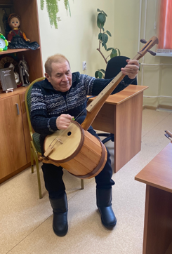 Народный духовой инструмент ӧтика пӧлян