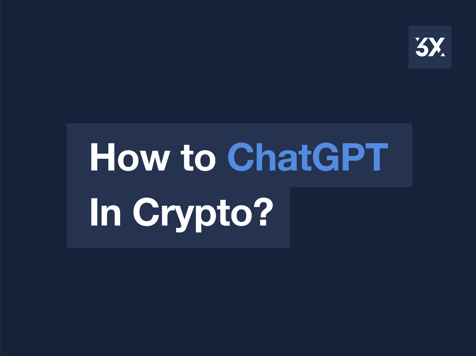 ChatGPT in Crypto: Analysis & Applications