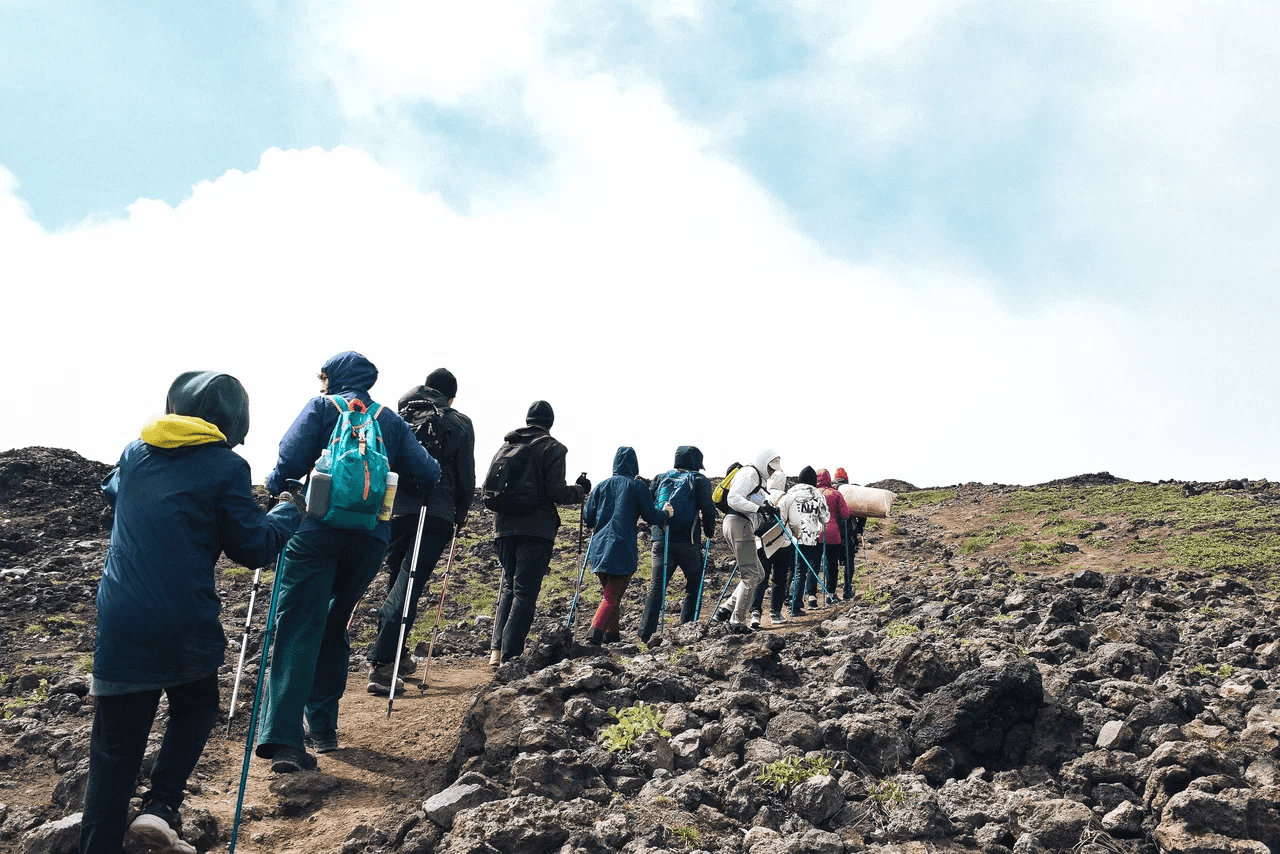 Восхождение на вулкан Горелый