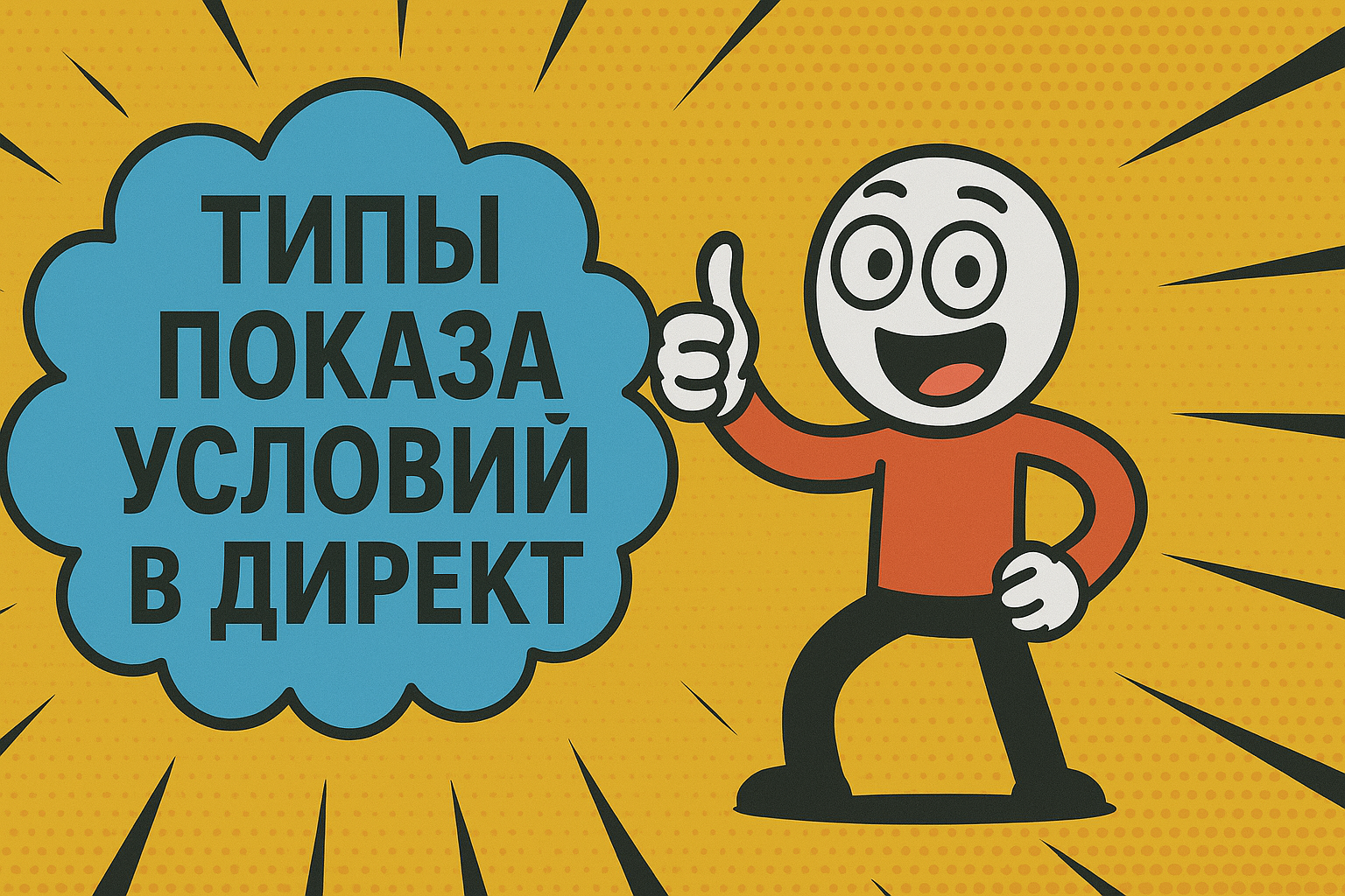 Типы условий показа в Яндекс Директе - объясняю по-человечески