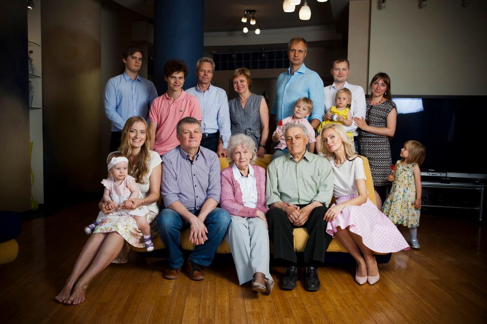 Фото семей актеров