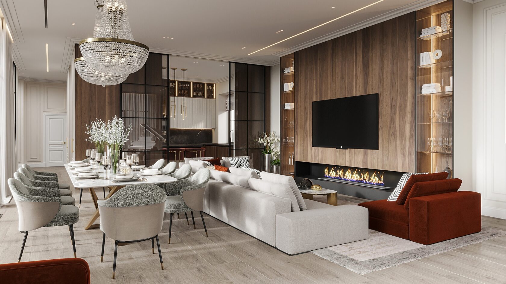 Дизайн-проект квартиры | Alina Salomatina Interiors