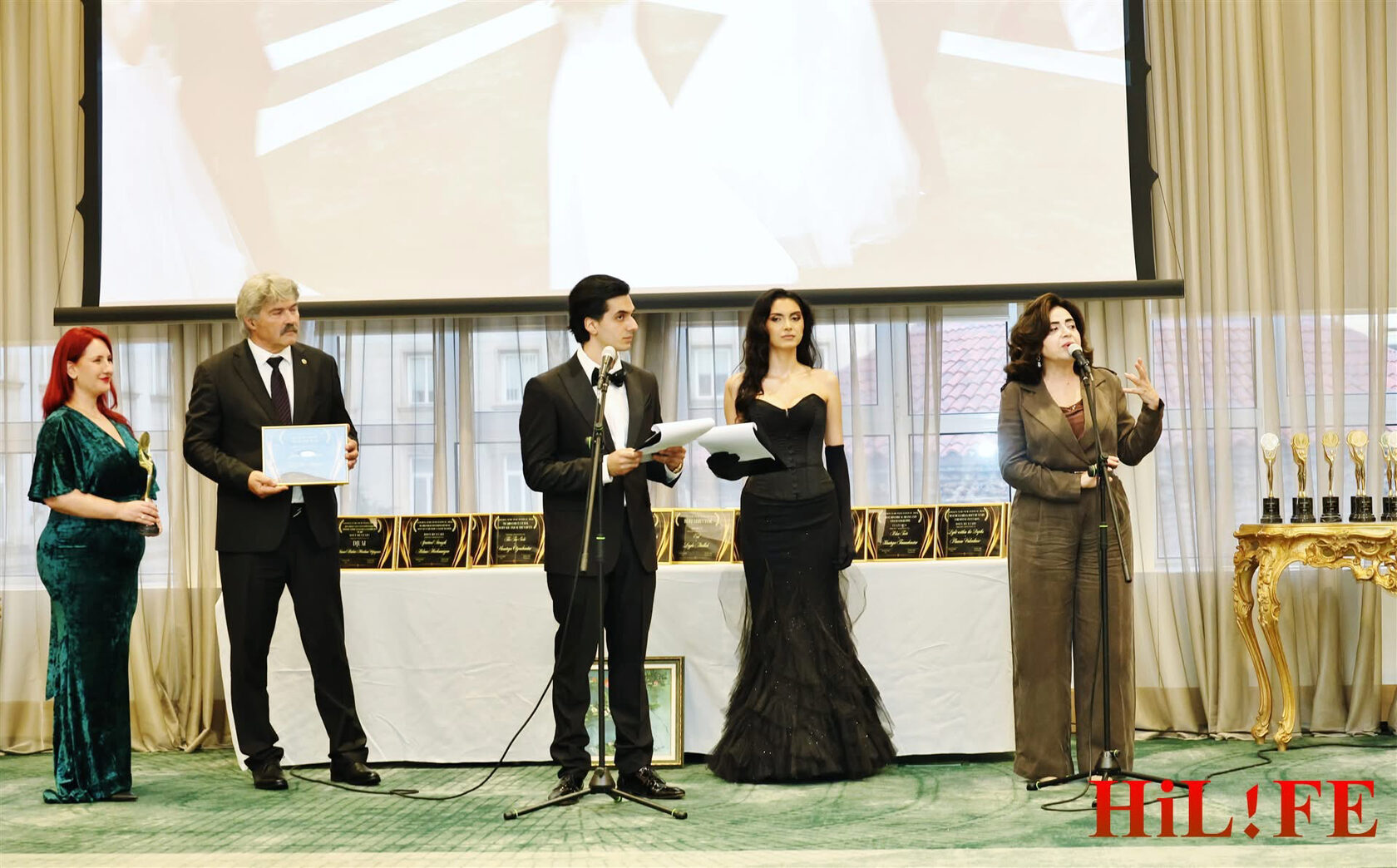 Реч по време на церемония по награждаване на Golden Femi Film Festival 2026 