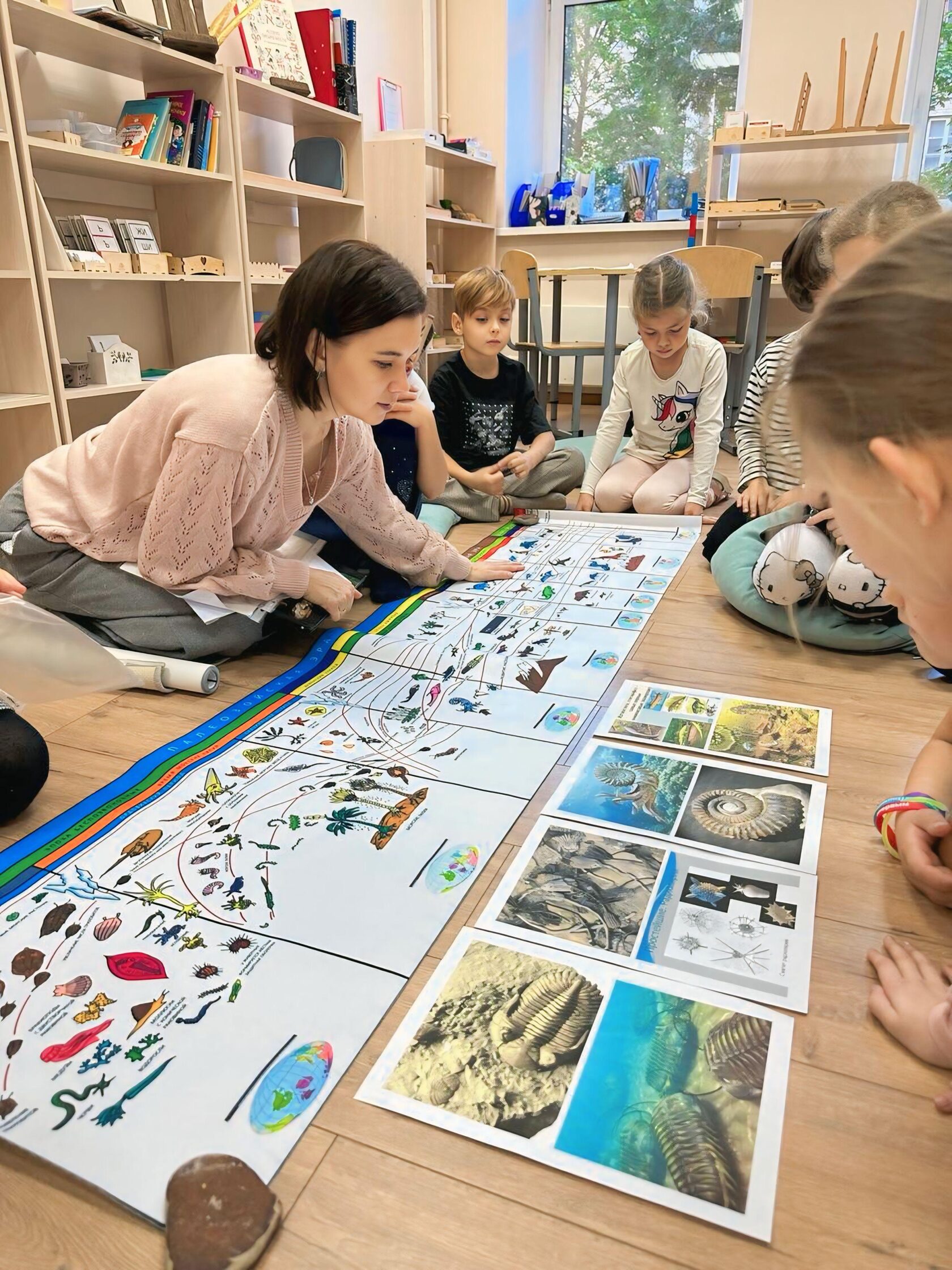 Дети в лагере