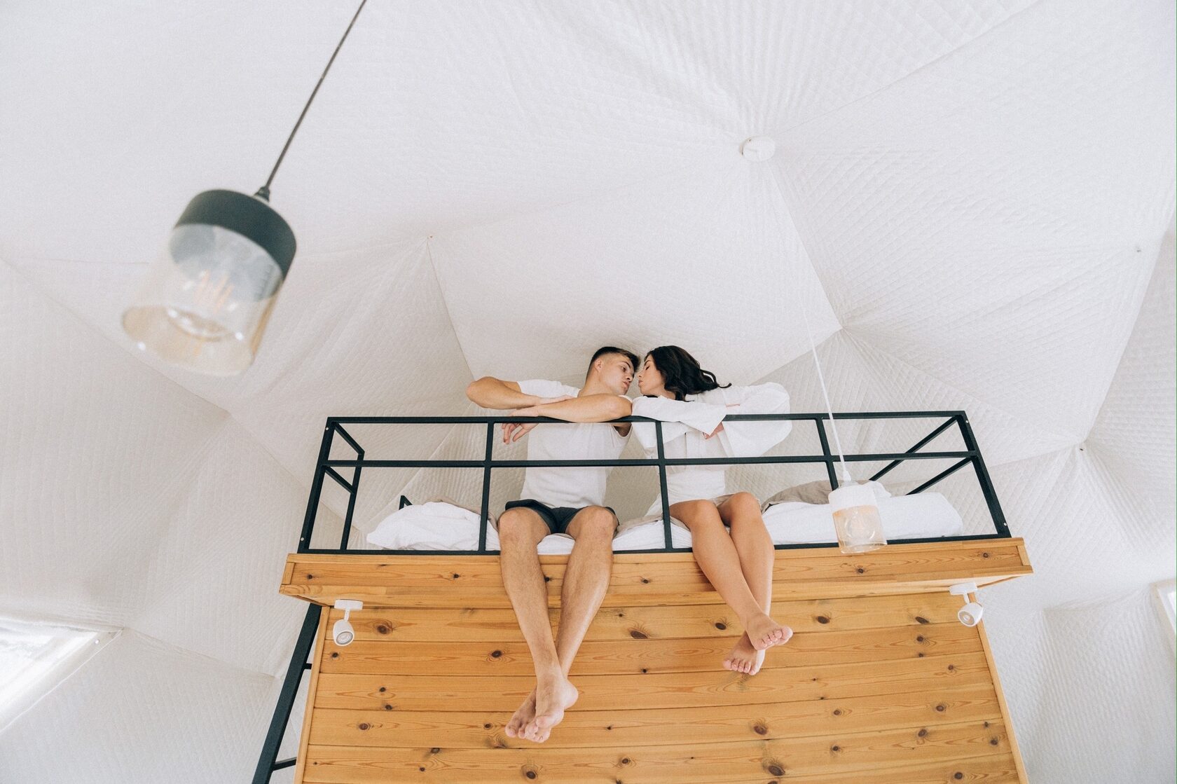 В кронах, глэмпинг