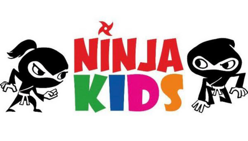 Супер кидс супер ниндзя кидс. Ninja Kids. Ninja Kids надпись. The Ninja Kids logo PNG.