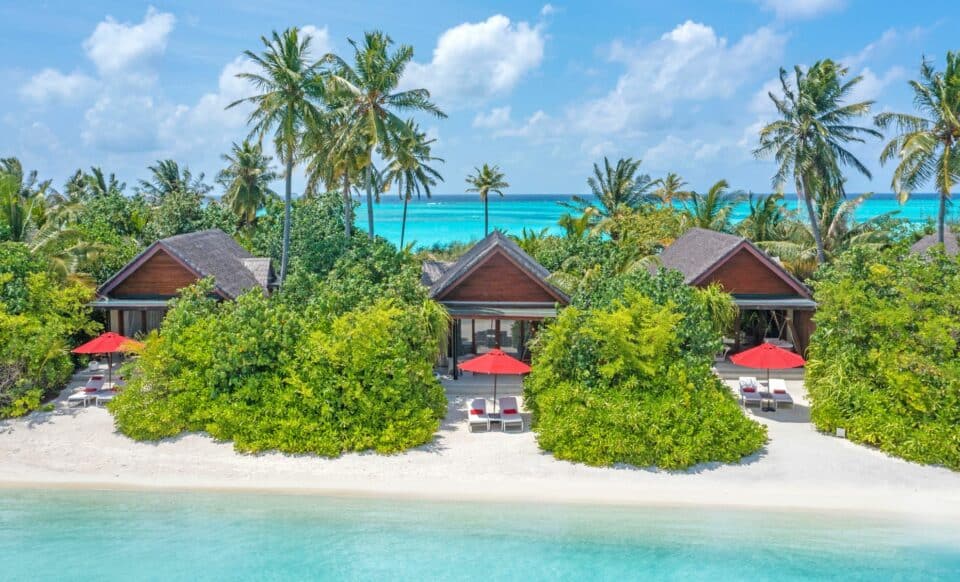 Вилите в Nyama resort на Малдивите.