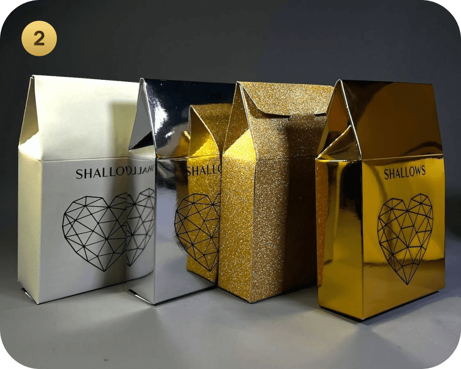 Коробка для упаковки недорогих изделий