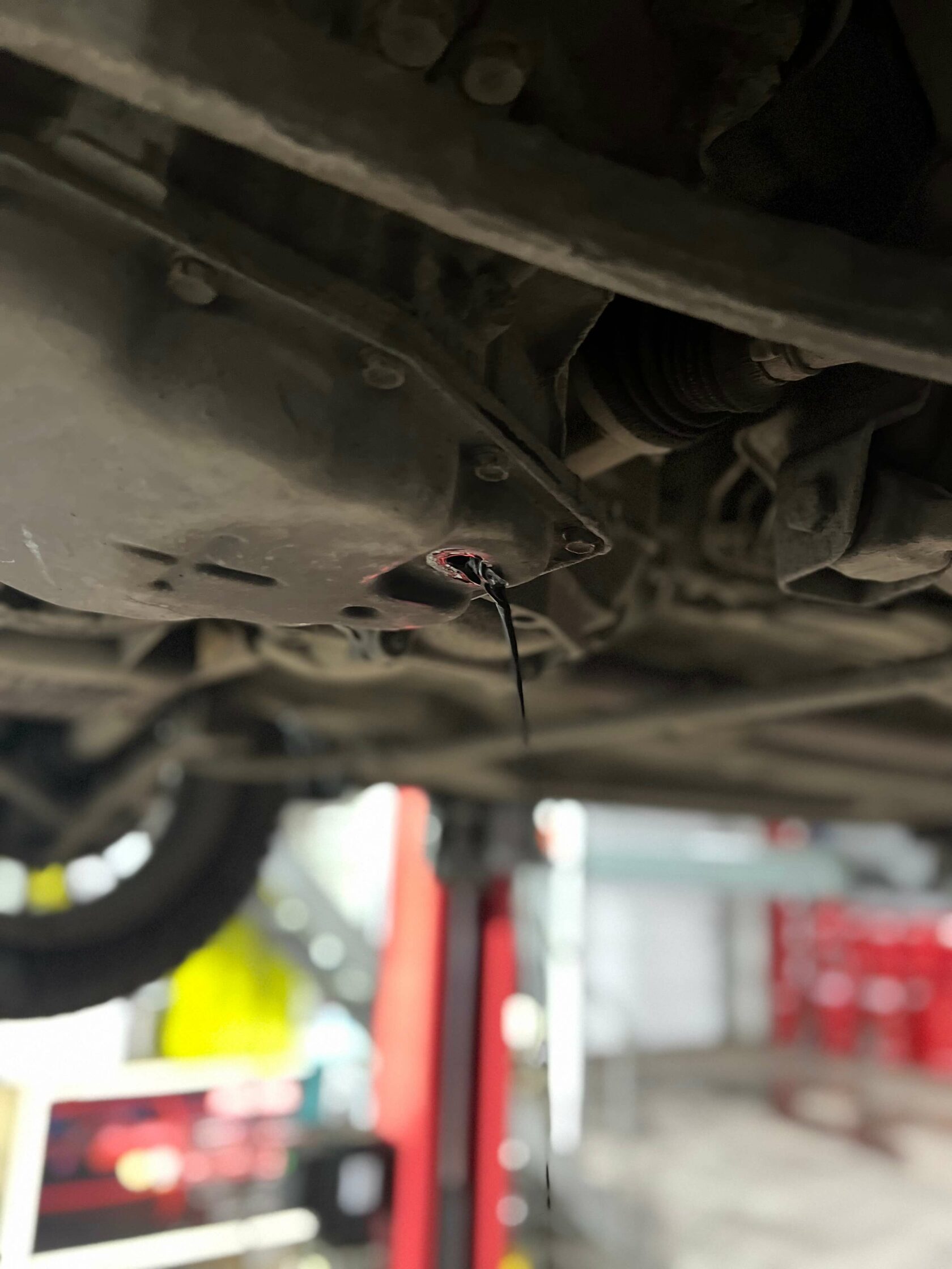 Слив отработки Слив масла из АКПП Granta